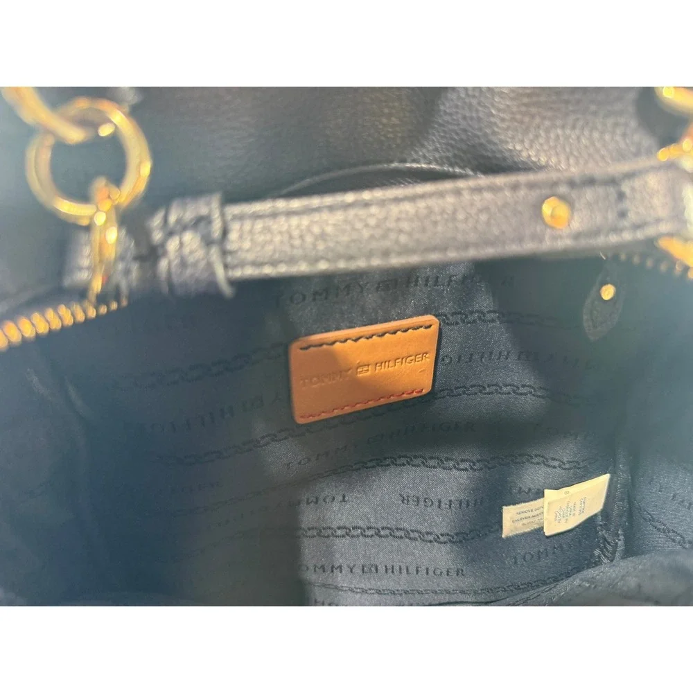 Michael Kors Mercer Satchel and‎ Wallet Set Blue Pebbled Leather Gold Hardware